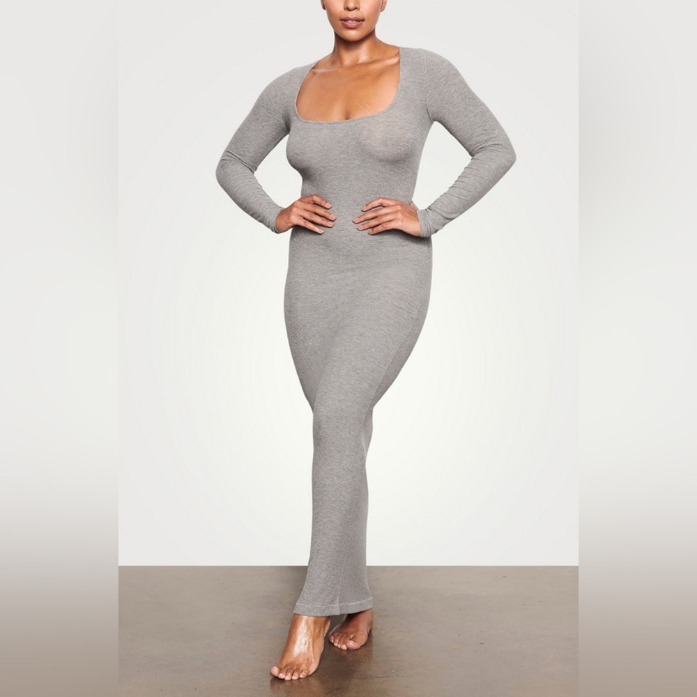 SKIMS soft lounge Long Sleeve Dress